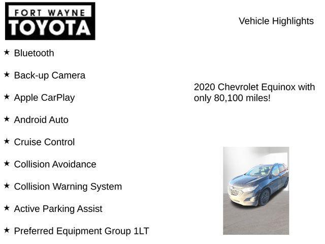 used 2020 Chevrolet Equinox car, priced at $14,934