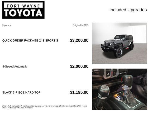 used 2019 Jeep Wrangler car, priced at $19,765