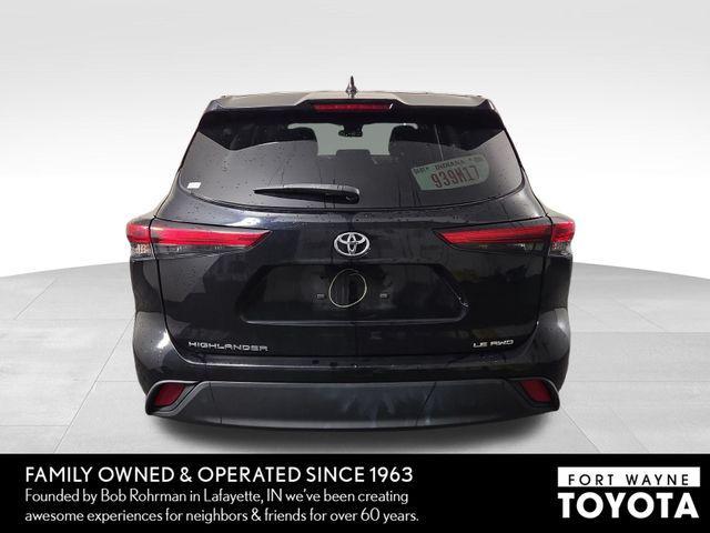 used 2023 Toyota Highlander car, priced at $30,590