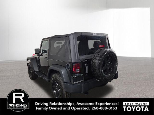 used 2016 Jeep Wrangler car, priced at $19,450