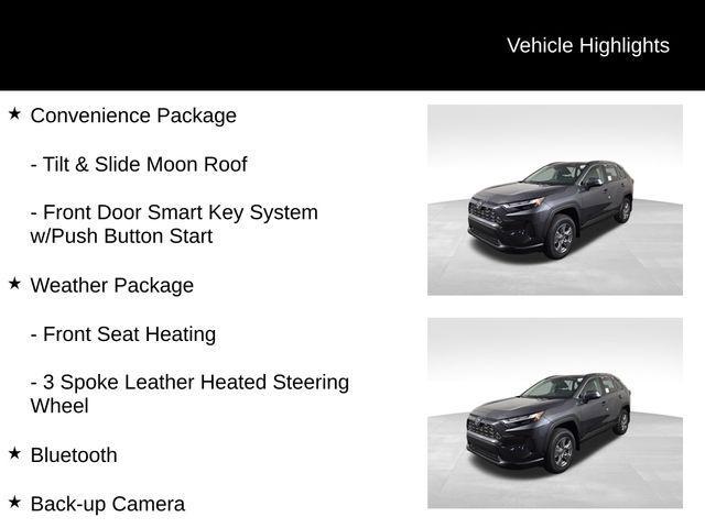 new 2025 Toyota RAV4 car, priced at $34,943