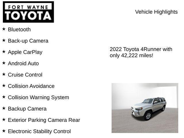 used 2022 Toyota 4Runner car, priced at $29,983