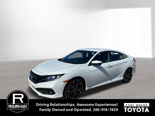 used 2021 Honda Civic car, priced at $21,852