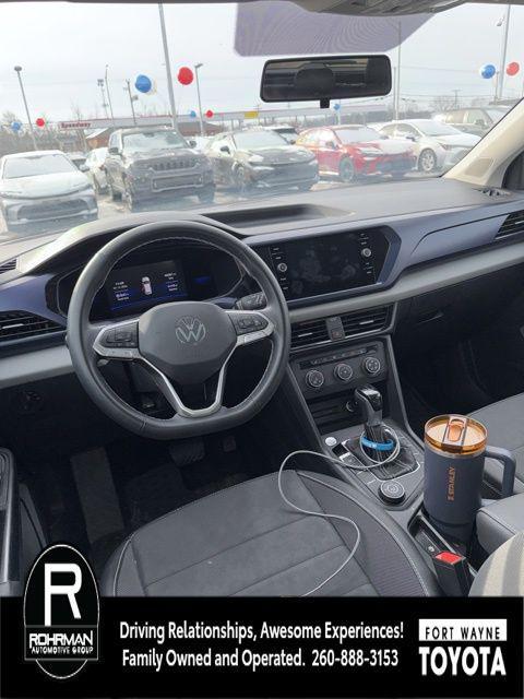 used 2022 Volkswagen Taos car, priced at $19,234