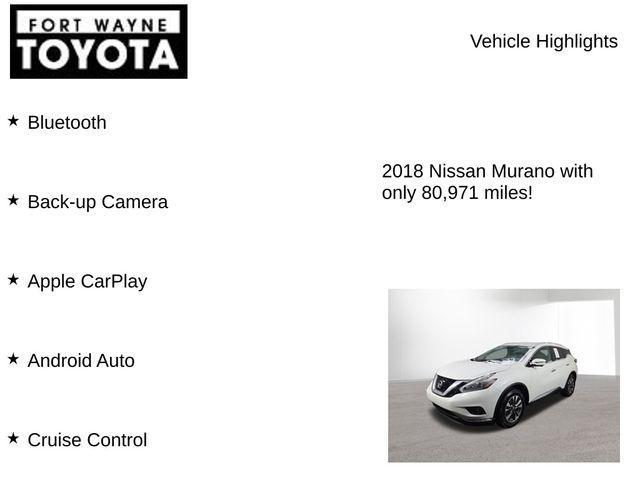 used 2018 Nissan Murano car, priced at $14,845
