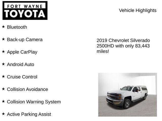 used 2019 Chevrolet Silverado 2500 car, priced at $26,610