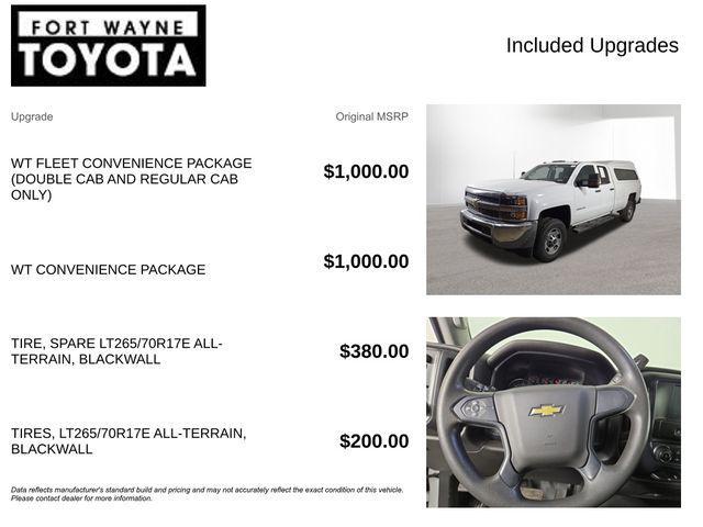 used 2019 Chevrolet Silverado 2500 car, priced at $26,610