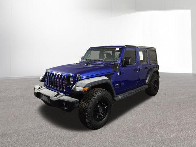 used 2018 Jeep Wrangler Unlimited car, priced at $21,718