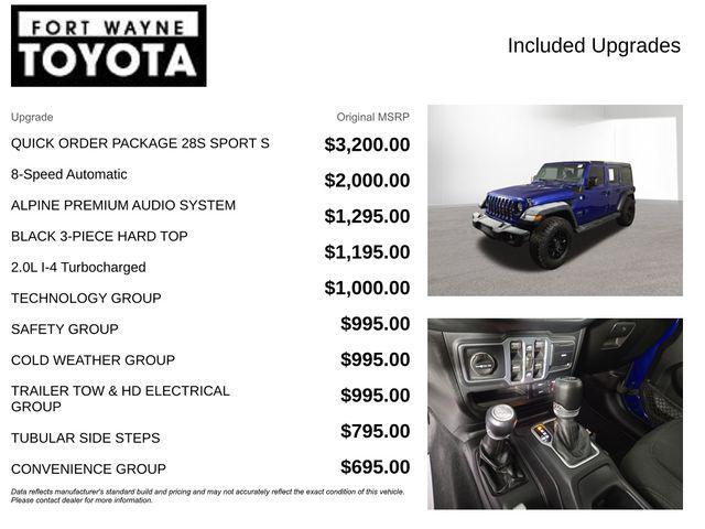 used 2018 Jeep Wrangler Unlimited car, priced at $21,718