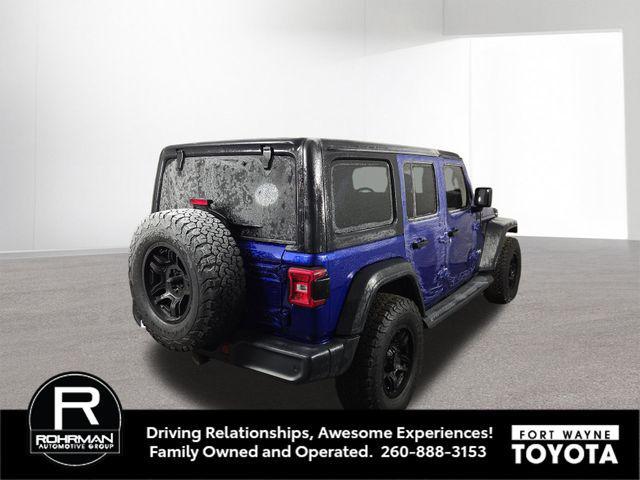 used 2018 Jeep Wrangler Unlimited car, priced at $21,718