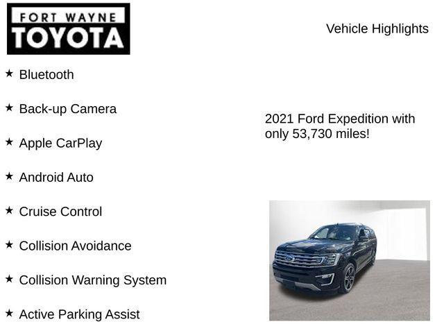 used 2021 Ford Expedition car, priced at $40,700