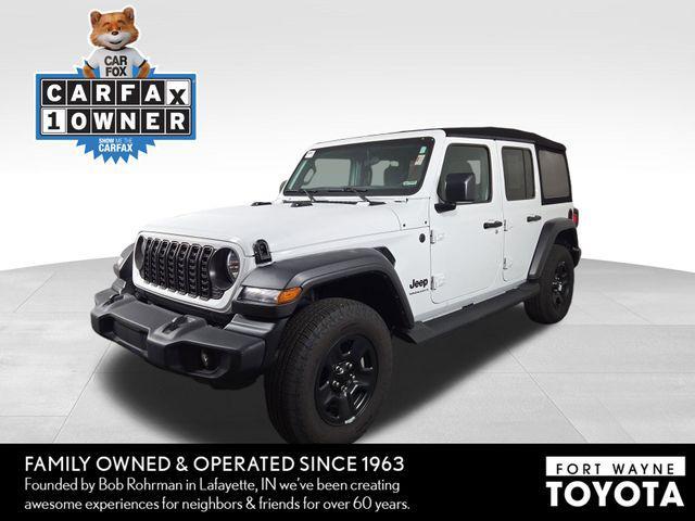used 2024 Jeep Wrangler car, priced at $31,209