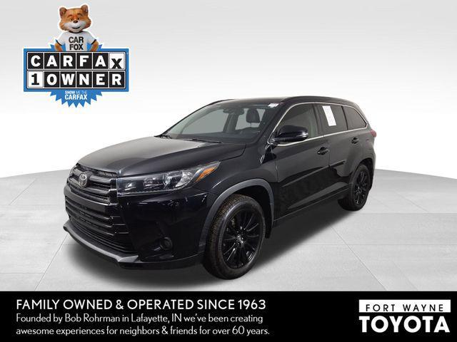 used 2019 Toyota Highlander car, priced at $18,147