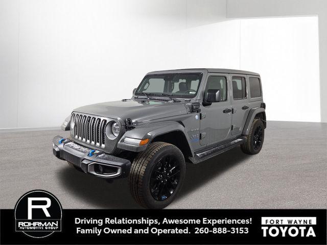 used 2022 Jeep Wrangler Unlimited 4xe car, priced at $29,680