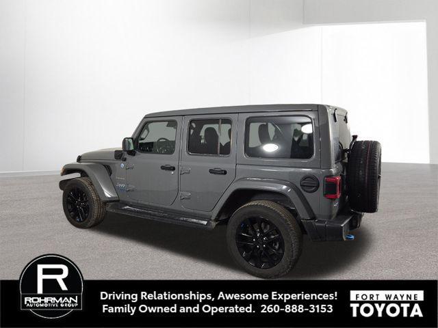 used 2022 Jeep Wrangler Unlimited 4xe car, priced at $29,680