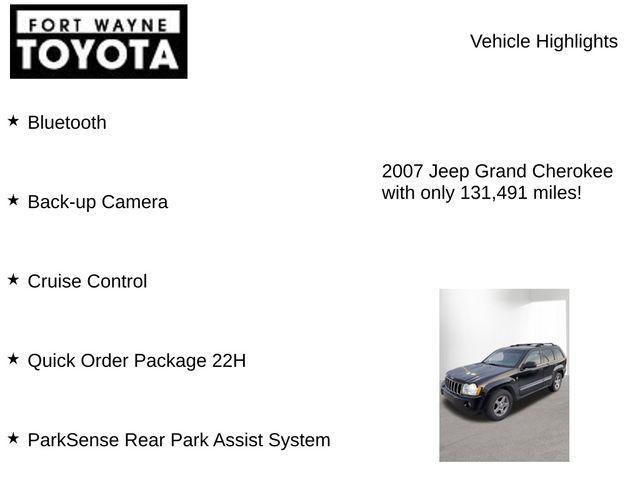 used 2007 Jeep Grand Cherokee car, priced at $7,019