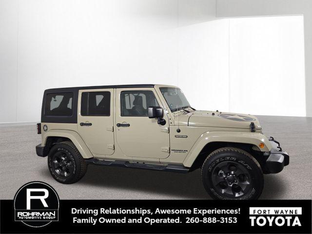 used 2017 Jeep Wrangler Unlimited car, priced at $20,231