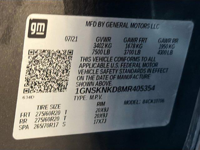 used 2021 Chevrolet Tahoe car, priced at $39,996