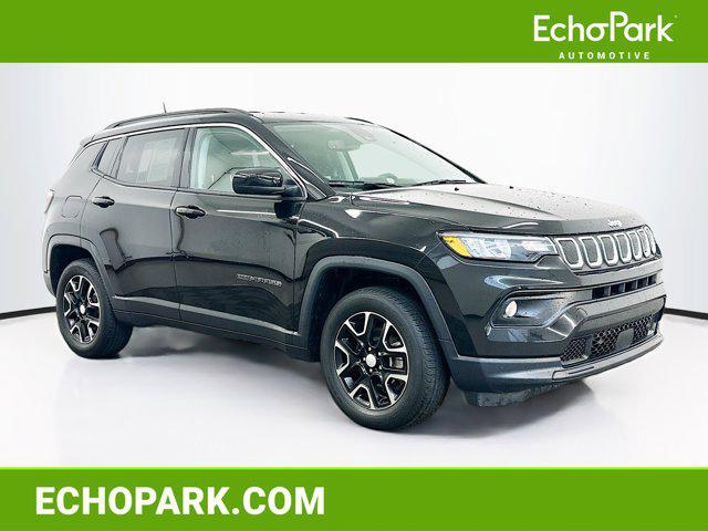 used 2022 Jeep Compass car, priced at $19,547