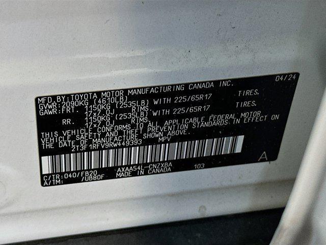 used 2024 Toyota RAV4 car, priced at $23,487