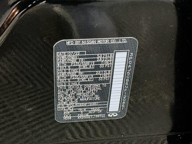 used 2022 INFINITI QX50 car, priced at $26,647