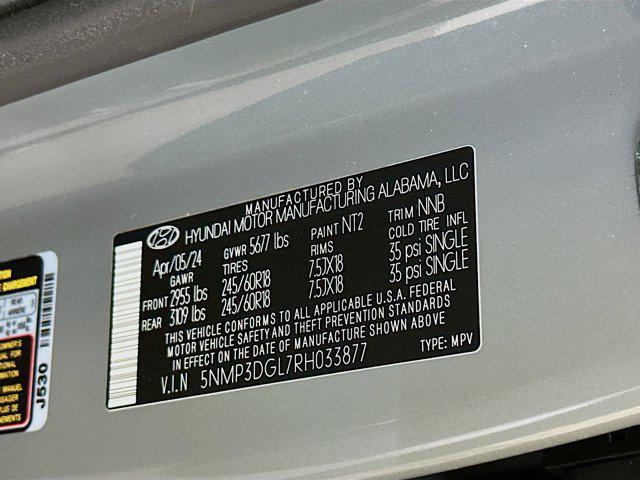 used 2024 Hyundai Santa Fe car, priced at $30,996