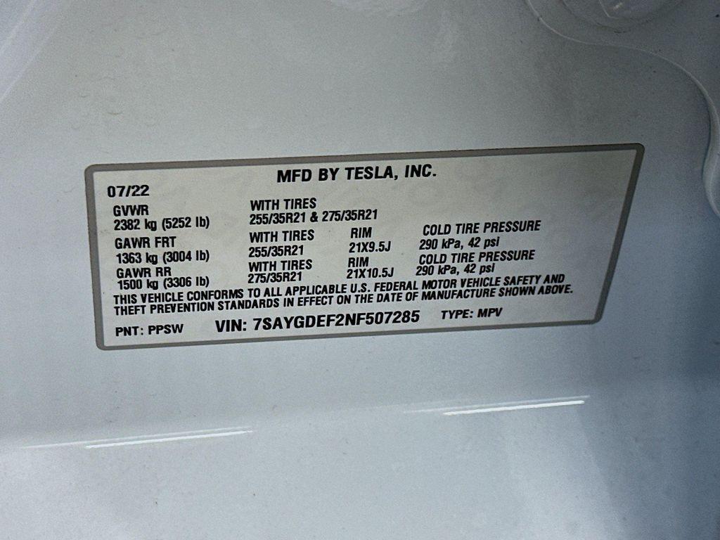 used 2022 Tesla Model Y car, priced at $32,997
