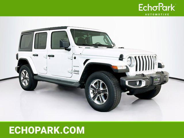 used 2021 Jeep Wrangler Unlimited car, priced at $28,487