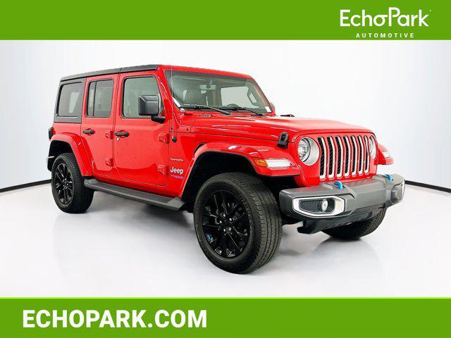 used 2022 Jeep Wrangler Unlimited 4xe car, priced at $28,987