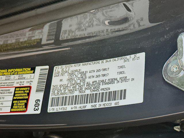 used 2025 Toyota Tacoma car, priced at $37,877