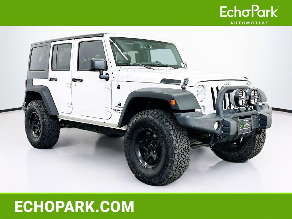 used 2017 Jeep Wrangler Unlimited car, priced at $18,997