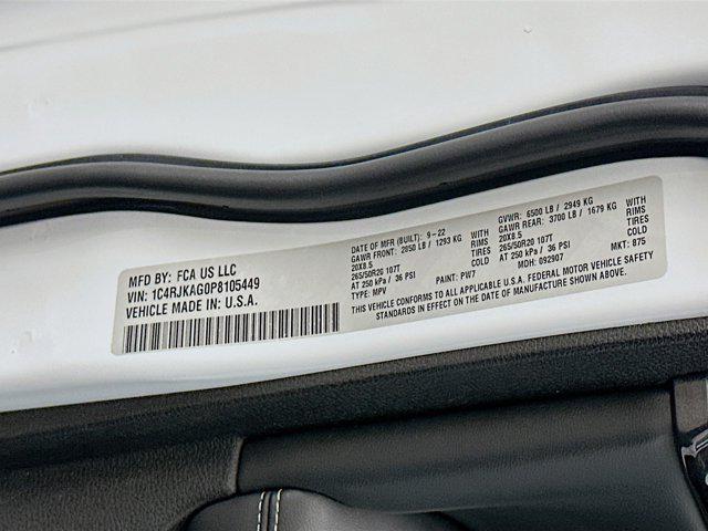 used 2023 Jeep Grand Cherokee L car, priced at $28,377