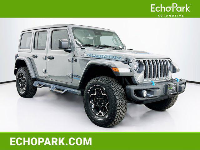 used 2022 Jeep Wrangler Unlimited 4xe car, priced at $31,987