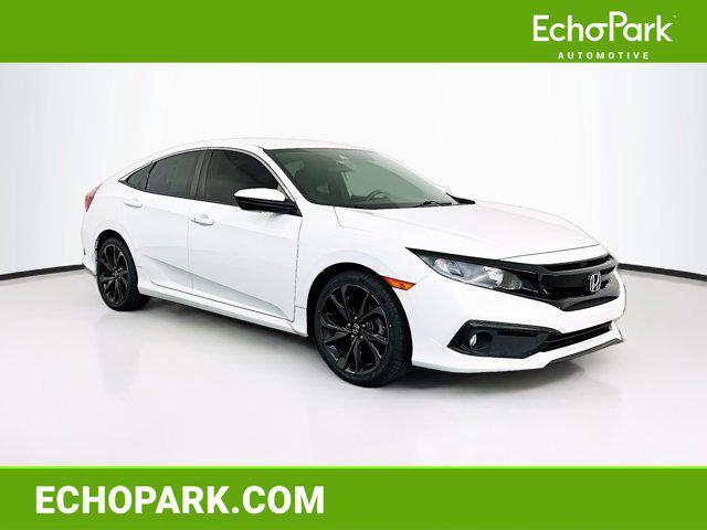 used 2021 Honda Civic car, priced at $18,487