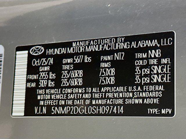 used 2025 Hyundai Santa Fe car, priced at $28,987