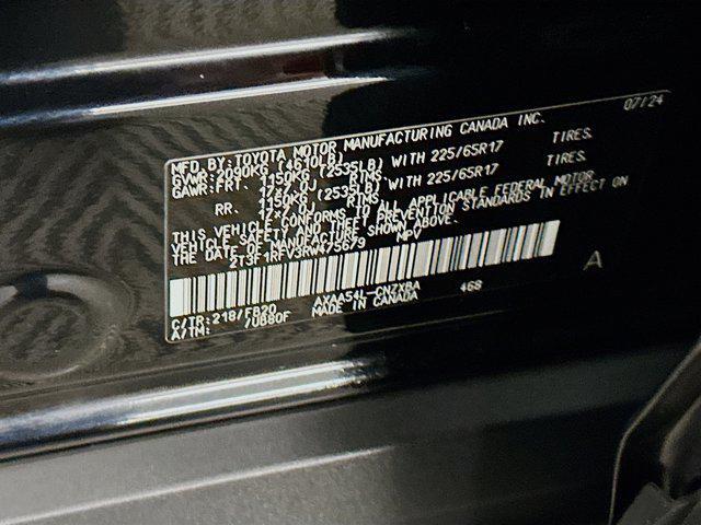 used 2024 Toyota RAV4 car, priced at $25,447