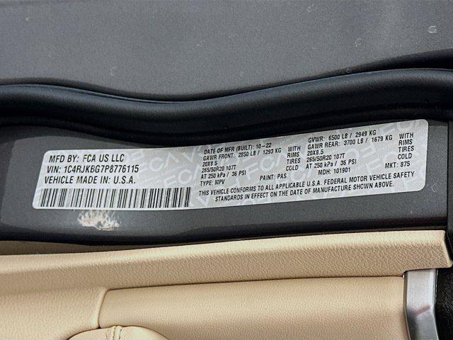 used 2023 Jeep Grand Cherokee L car, priced at $31,547