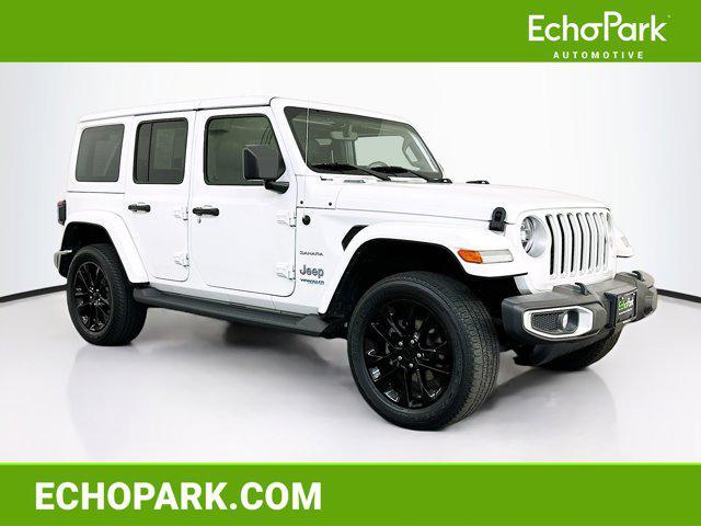 used 2021 Jeep Wrangler Unlimited 4xe car, priced at $26,987