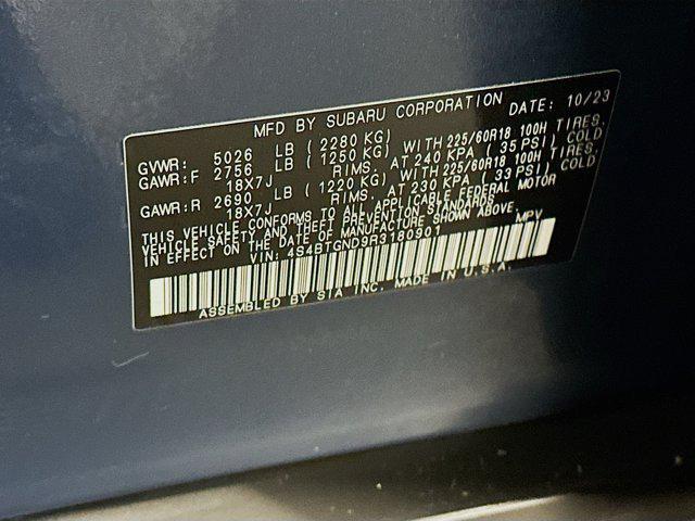 used 2024 Subaru Outback car, priced at $29,997