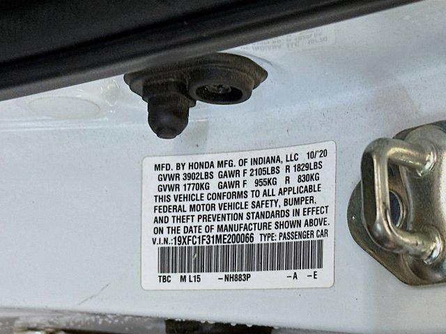 used 2021 Honda Civic car, priced at $17,997