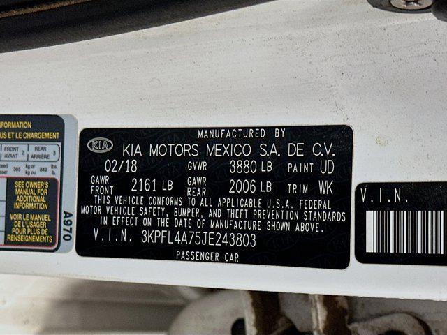 used 2018 Kia Forte car, priced at $8,496