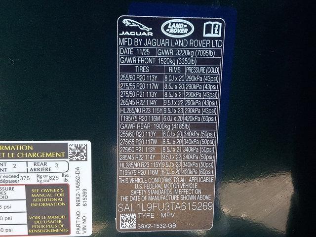 new 2026 Land Rover Range Rover Sport car, priced at $113,475