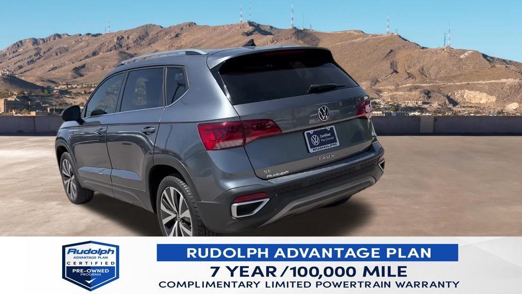used 2024 Volkswagen Taos car, priced at $25,045