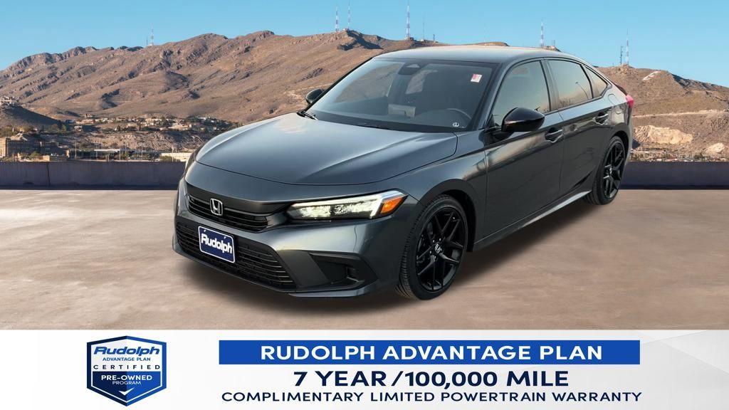 used 2022 Honda Civic car, priced at $23,757