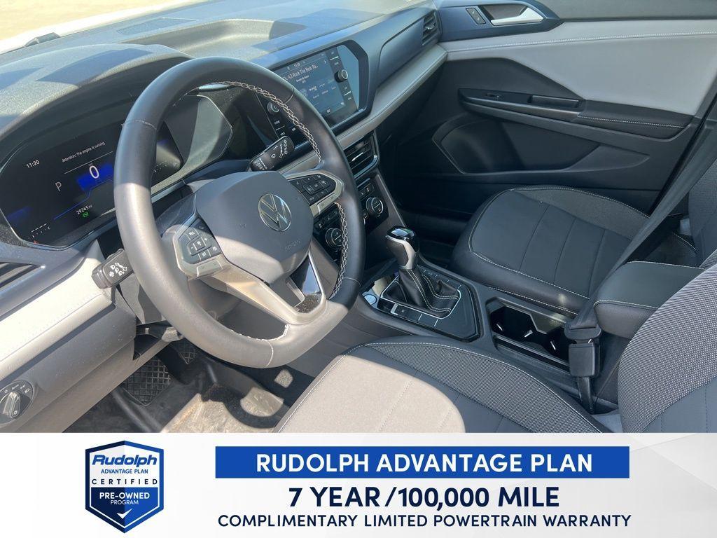 used 2024 Volkswagen Taos car, priced at $25,125