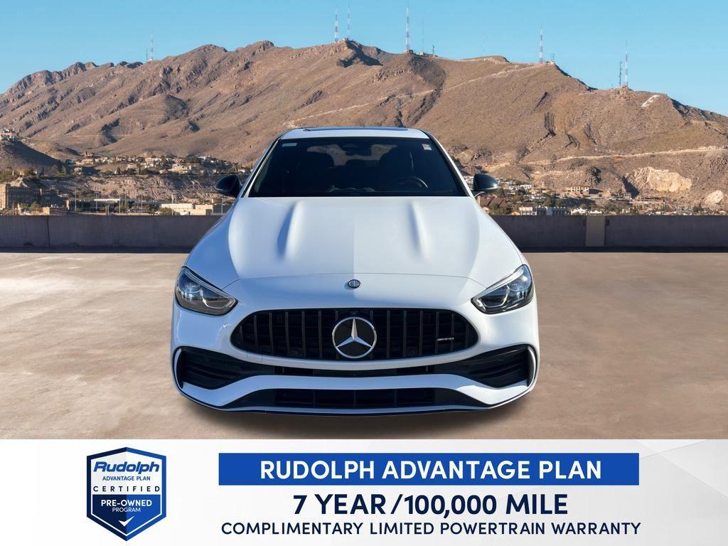 used 2024 Mercedes-Benz AMG C 43 car, priced at $53,884