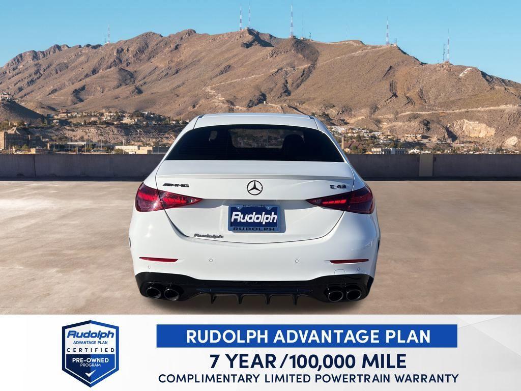used 2024 Mercedes-Benz AMG C 43 car, priced at $53,884