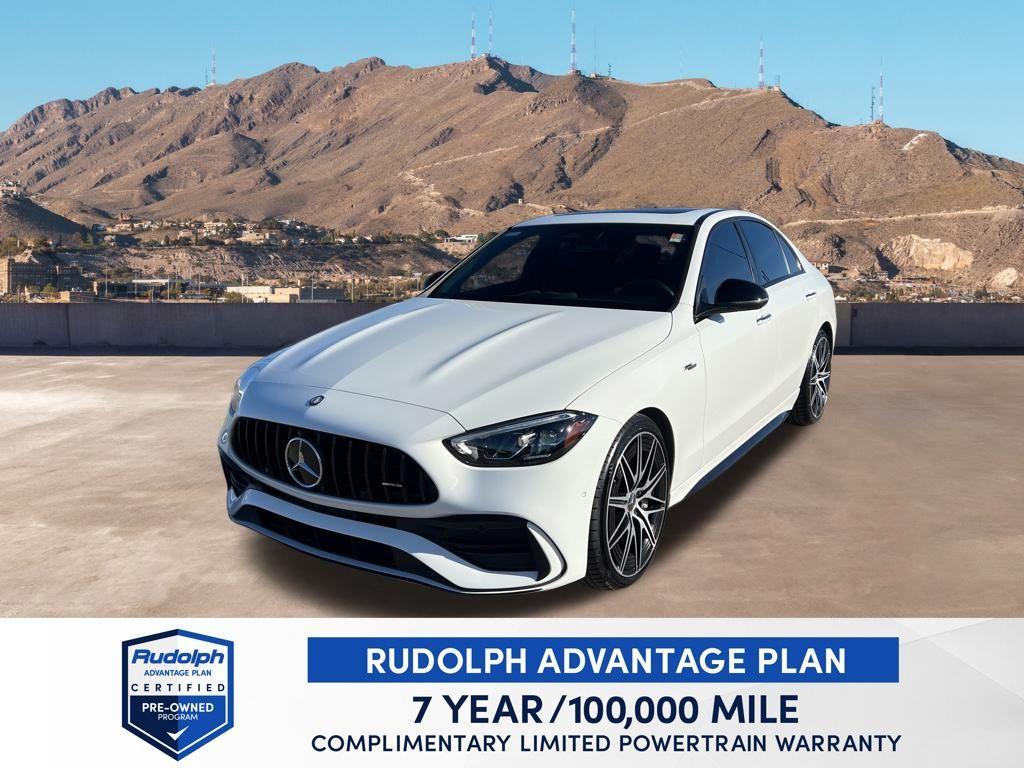 used 2024 Mercedes-Benz AMG C 43 car, priced at $53,884