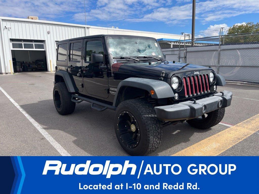 used 2018 Jeep Wrangler JK Unlimited car, priced at $19,720