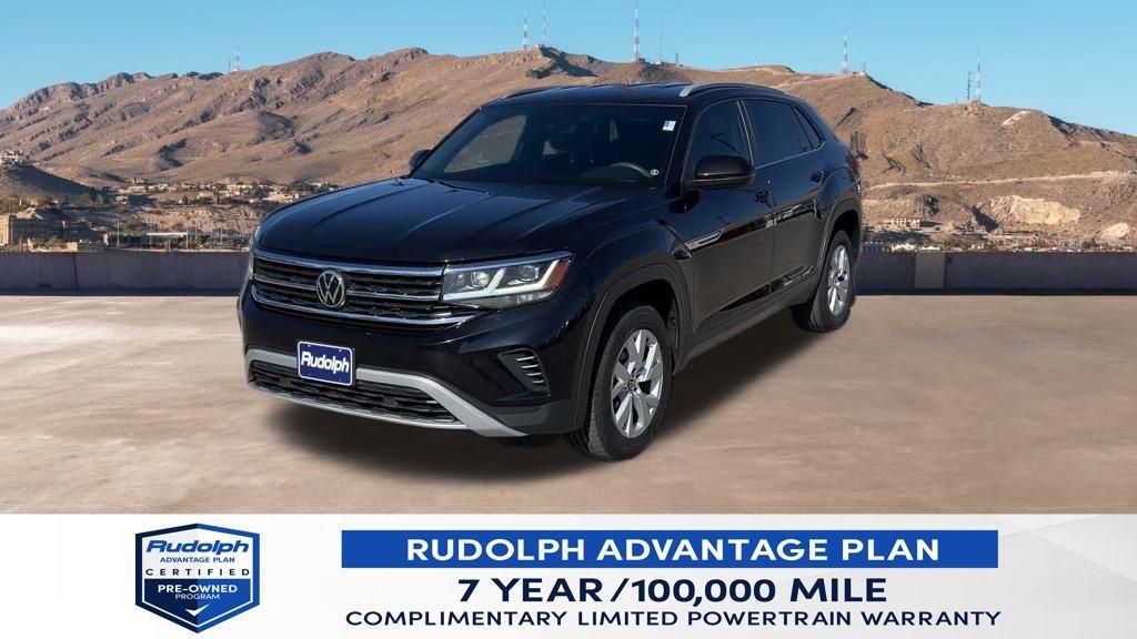 used 2021 Volkswagen Atlas Cross Sport car, priced at $17,539